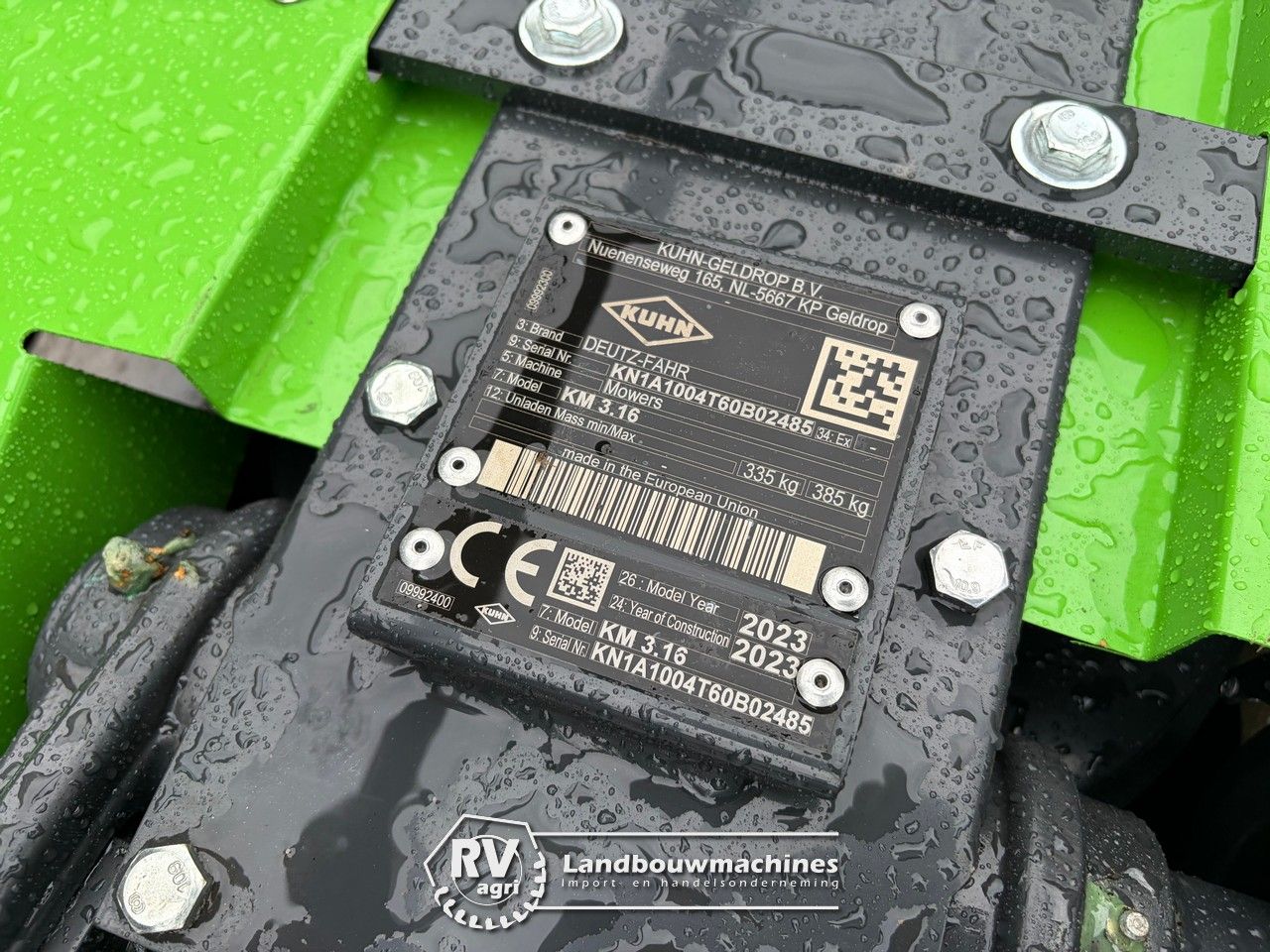 Deutz-Fahr KM 3.16 NIEUW (Kuhn PZ 170)