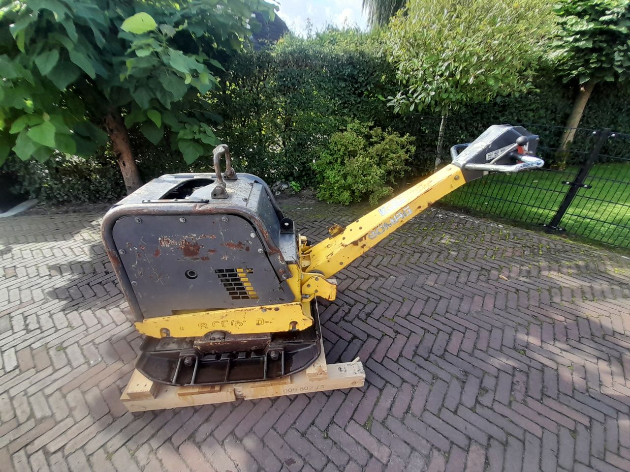 Bomag Diesel Trilplaat BPR65/52D-3