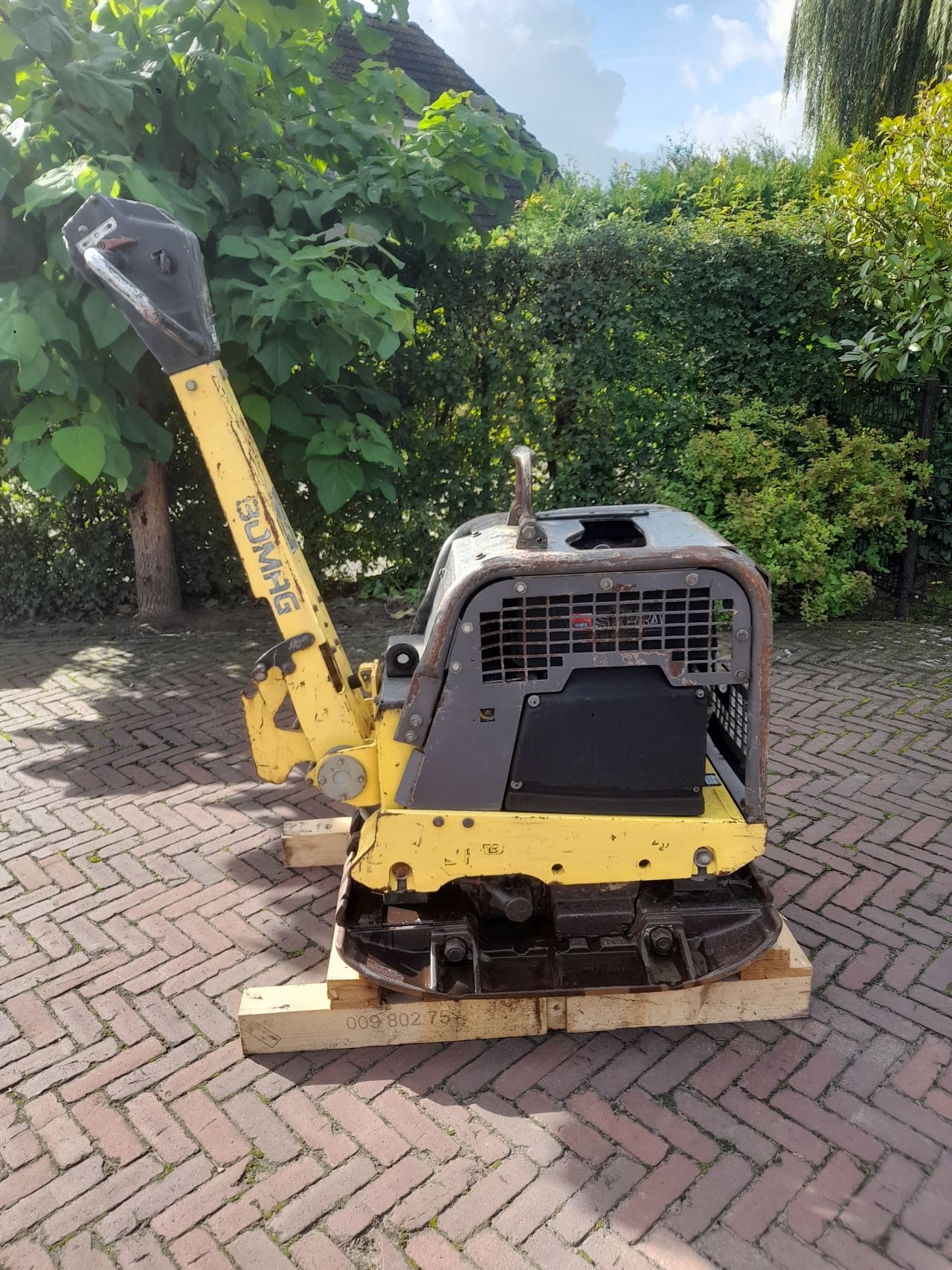 Bomag Diesel Trilplaat BPR65/52D-3