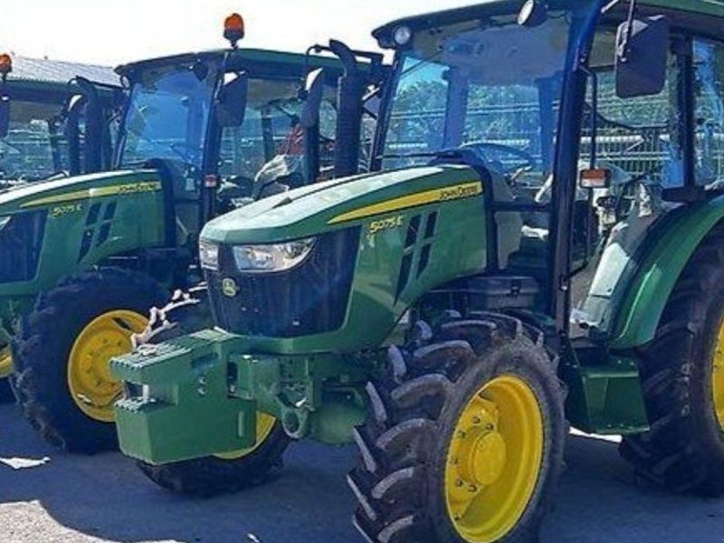 John Deere 5075E Aircondition og Vendergear