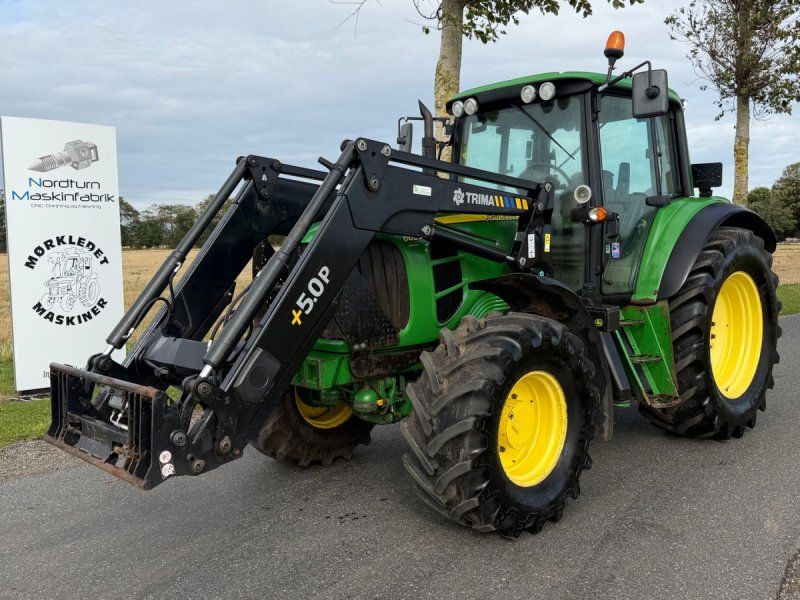 John Deere 6630 Premium Fin Frontlæsser, 6630 med godt timetal