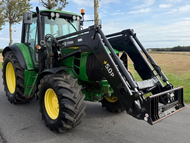 John Deere 6630 Premium Fin Frontlæsser, 6630 med godt timetal