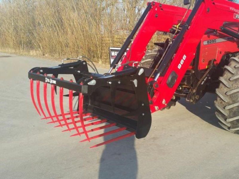 Metal Technik Siloklo m. løse tænder, 2 cyl. 140-220 cm