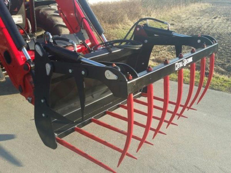 Metal Technik Siloklo m. løse tænder, 2 cyl. 140-220 cm
