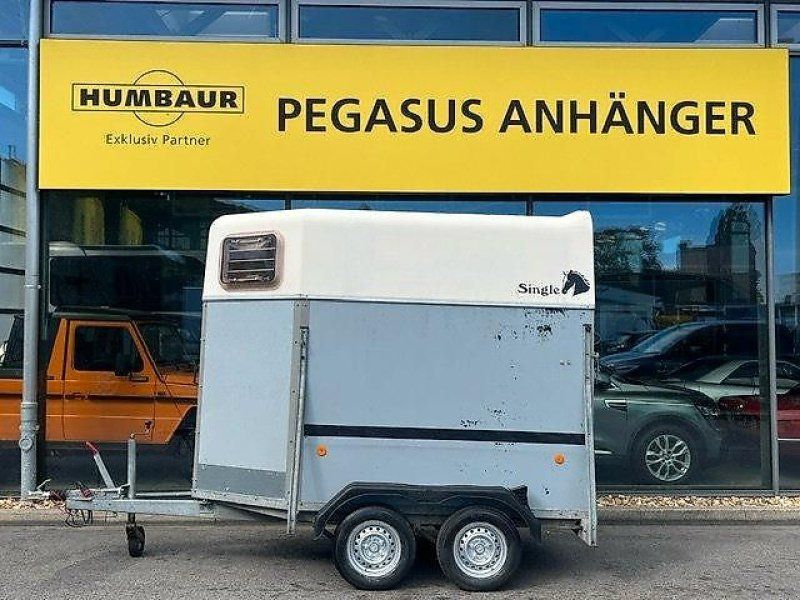 Humbaur Single 1,5er Pferde HolzPoly 1,6t Vieh