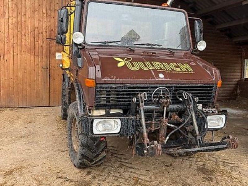 Mercedes-Benz 424 Agrar OM366 140 PS Heckkraftheber Kipper Zapfwelle