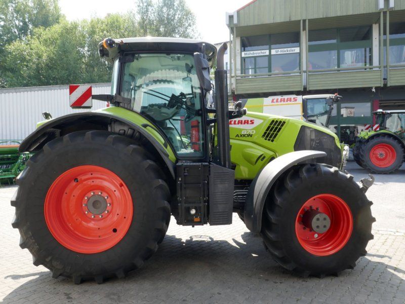 Claas AXION 870 CMATIC CEBIS mit RTK Lenksystem
