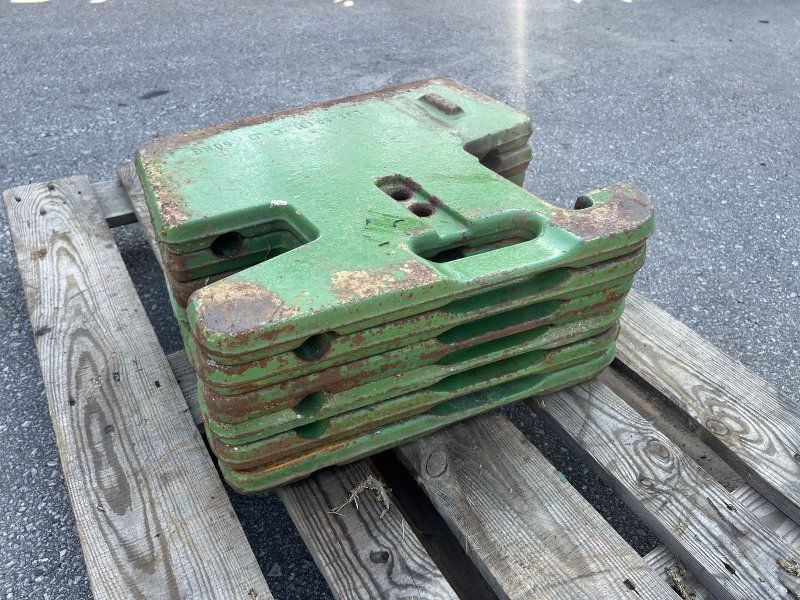 John Deere platten 50 kg