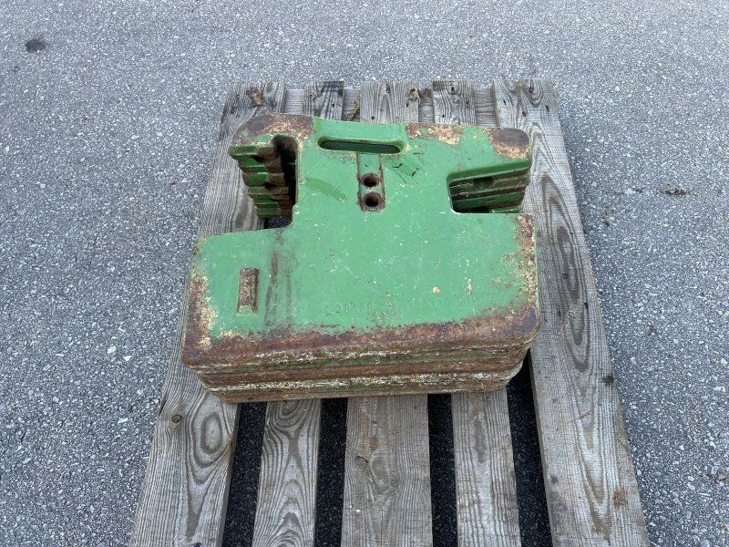 John Deere platten 50 kg