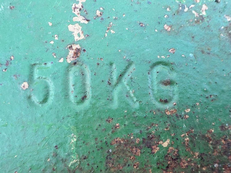 John Deere platten 50 kg