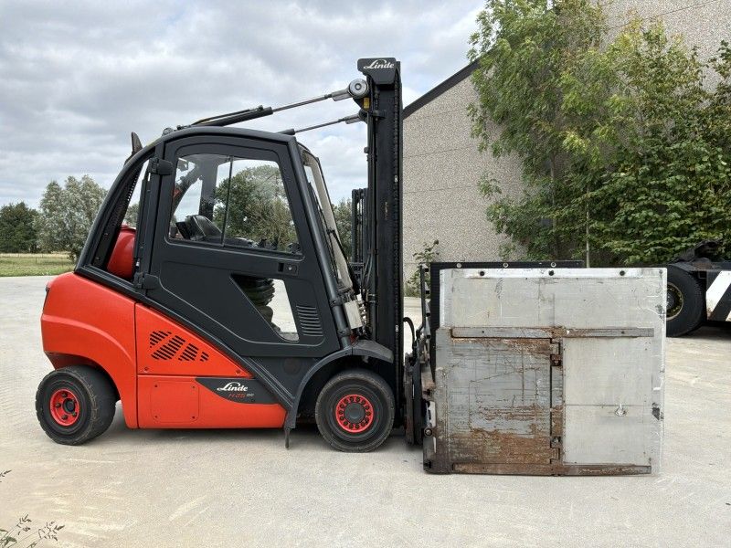 2019 Linde H25 EVO Gabelstapler mit Ballenzange