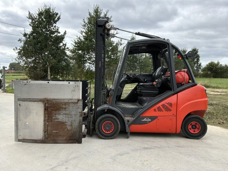 2019 Linde H25 EVO Gabelstapler mit Ballenzange