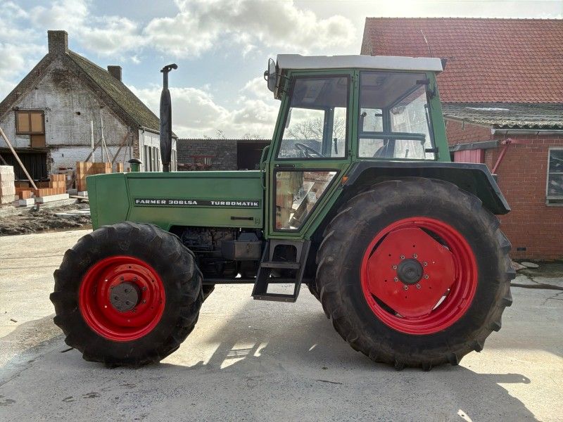 1986 Fendt Farmer 306SLA, landwirtschaftlicher Traktor mit Allradantrieb