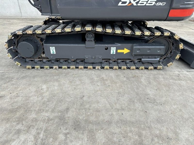 2019 Doosan DX55-9C Midi-Bagger