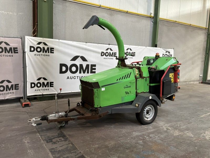 2007 Greenmech ARB190RF Trailed Wood Chipper