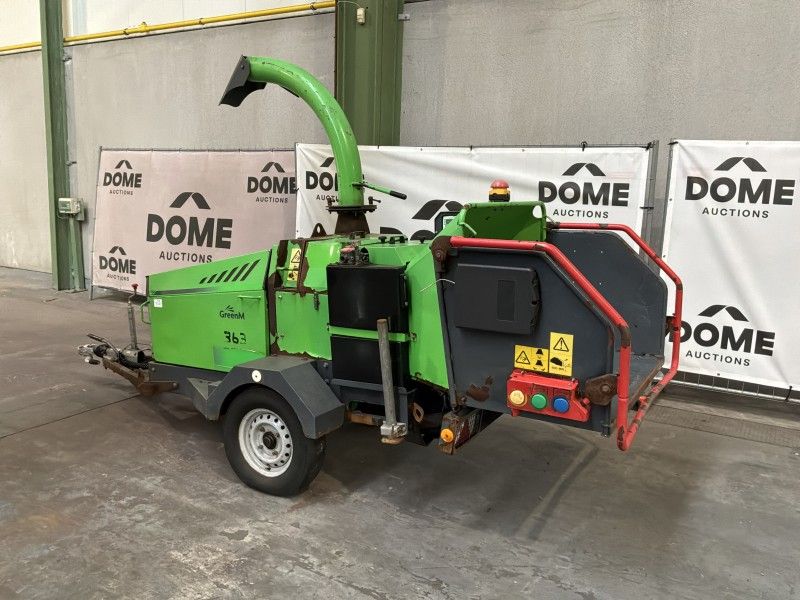 2007 Greenmech ARB190RF Trailed Wood Chipper