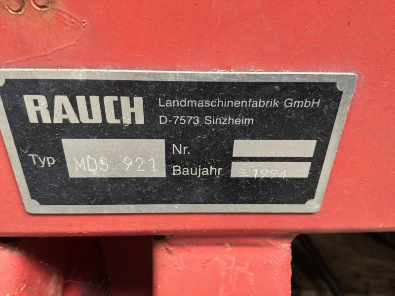 1994 Rauch MDS921 Mounted Centrifugal Fertilizer Spreader