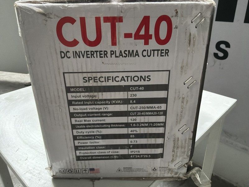 Hyper Welding Plasma Cut 40 Plasmaschneider (unbenutzt)