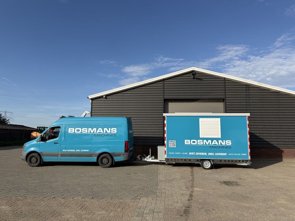 Brouwer TE HUUR Brouwer S-400 Schaftwagen - schaftkeet - bouwkeet