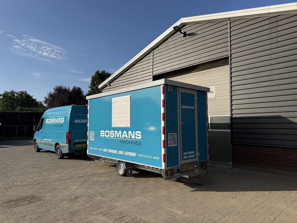 Brouwer TE HUUR Brouwer S-400 Schaftwagen - schaftkeet - bouwkeet