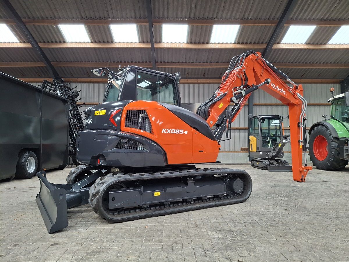 Kubota KX085-5 2P, midigraver, midikraan, BJ2026, Airco, Nieuw!