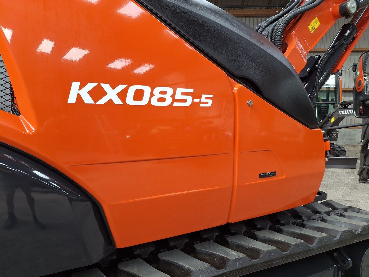 Kubota KX085-5 2P, midigraver, midikraan, BJ2026, Airco, Nieuw!