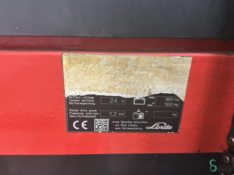 Stapler Elektrisch Linde D06 2016