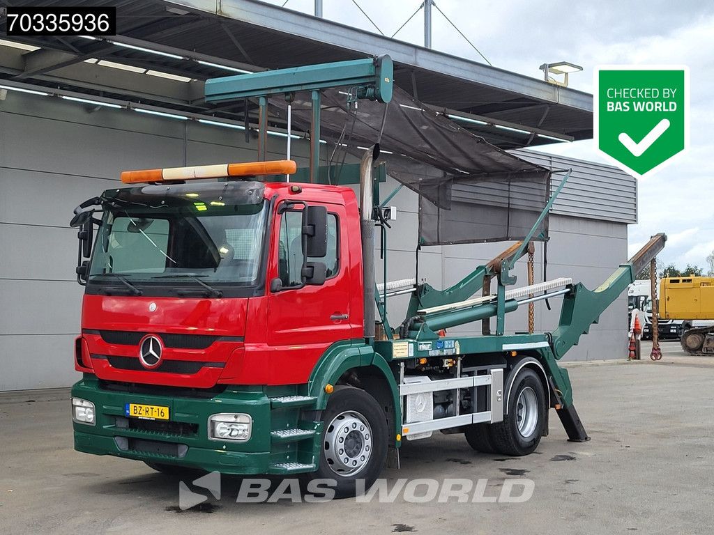 Mercedes Axor Axor 1824 4X2 NL-Truck 14tons HYVA skiploader Automatic Euro 5
