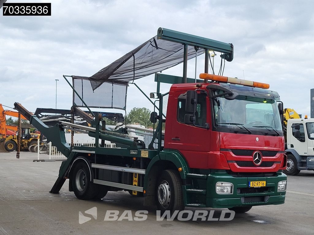 Mercedes Axor Axor 1824 4X2 NL-Truck 14tons HYVA skiploader Automatic Euro 5