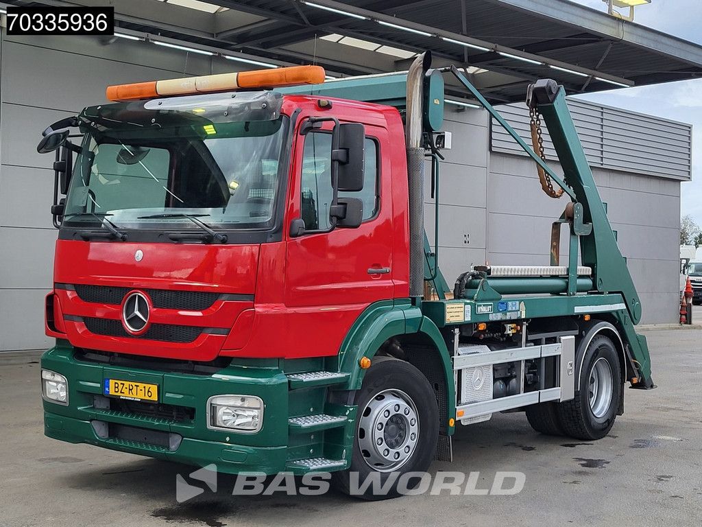 Mercedes Axor Axor 1824 4X2 NL-Truck 14tons HYVA skiploader Automatic Euro 5
