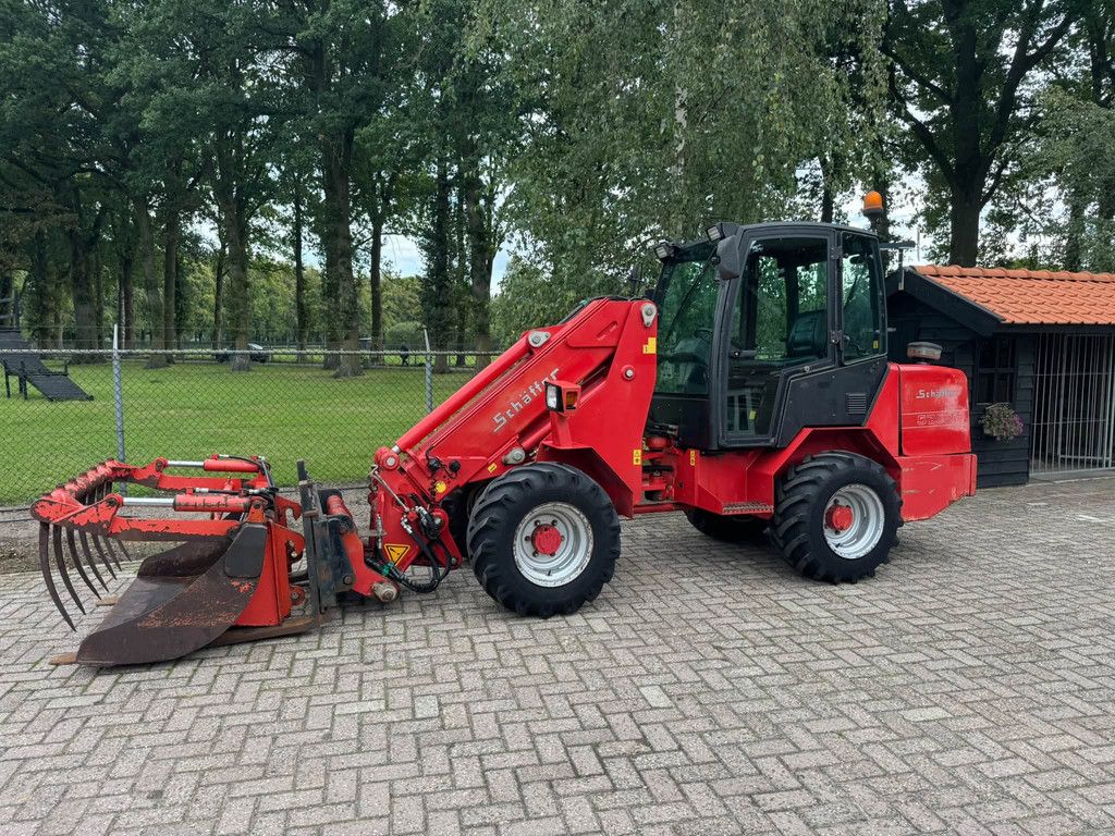 Schäffer 570 T Telelader / shovel Bak + Pelikaanbak