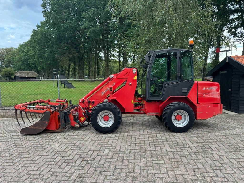 Schäffer 570 T Telelader / shovel Bak + Pelikaanbak