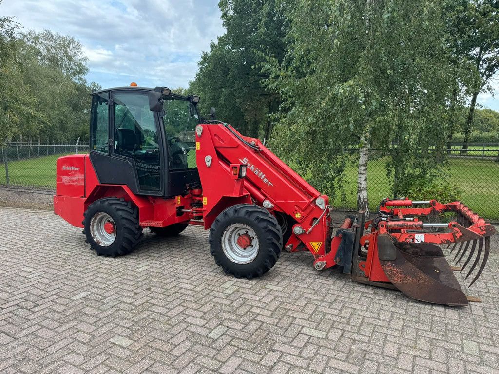 Schäffer 570 T Telelader / shovel Bak + Pelikaanbak