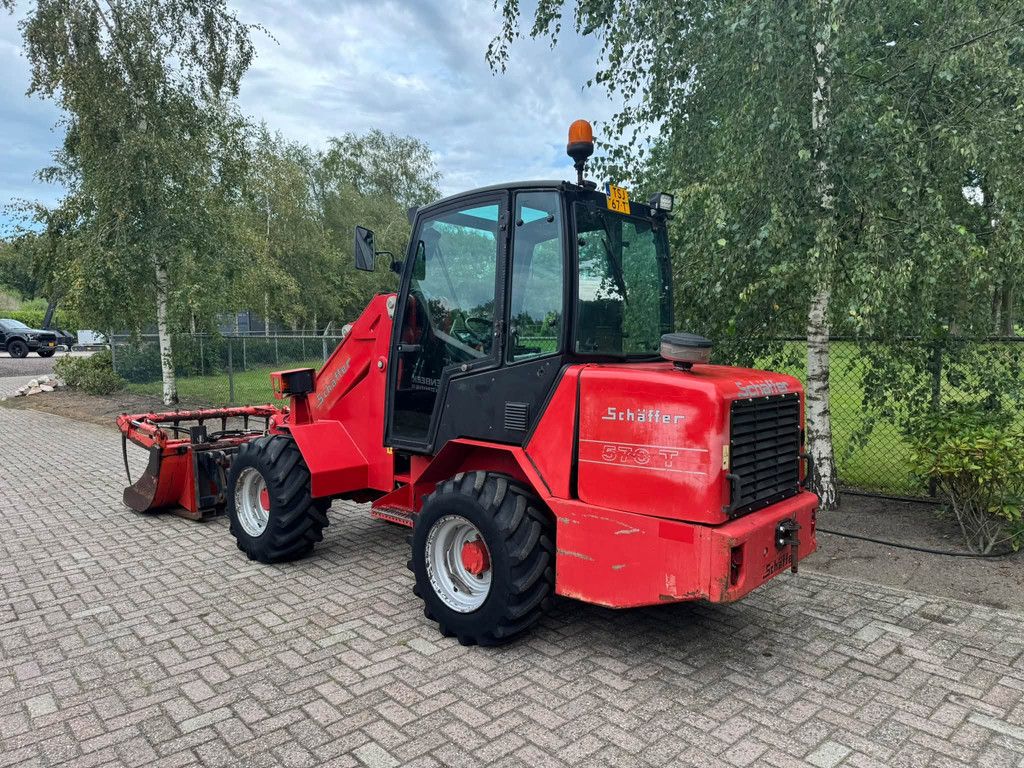 Schäffer 570 T Telelader / shovel Bak + Pelikaanbak