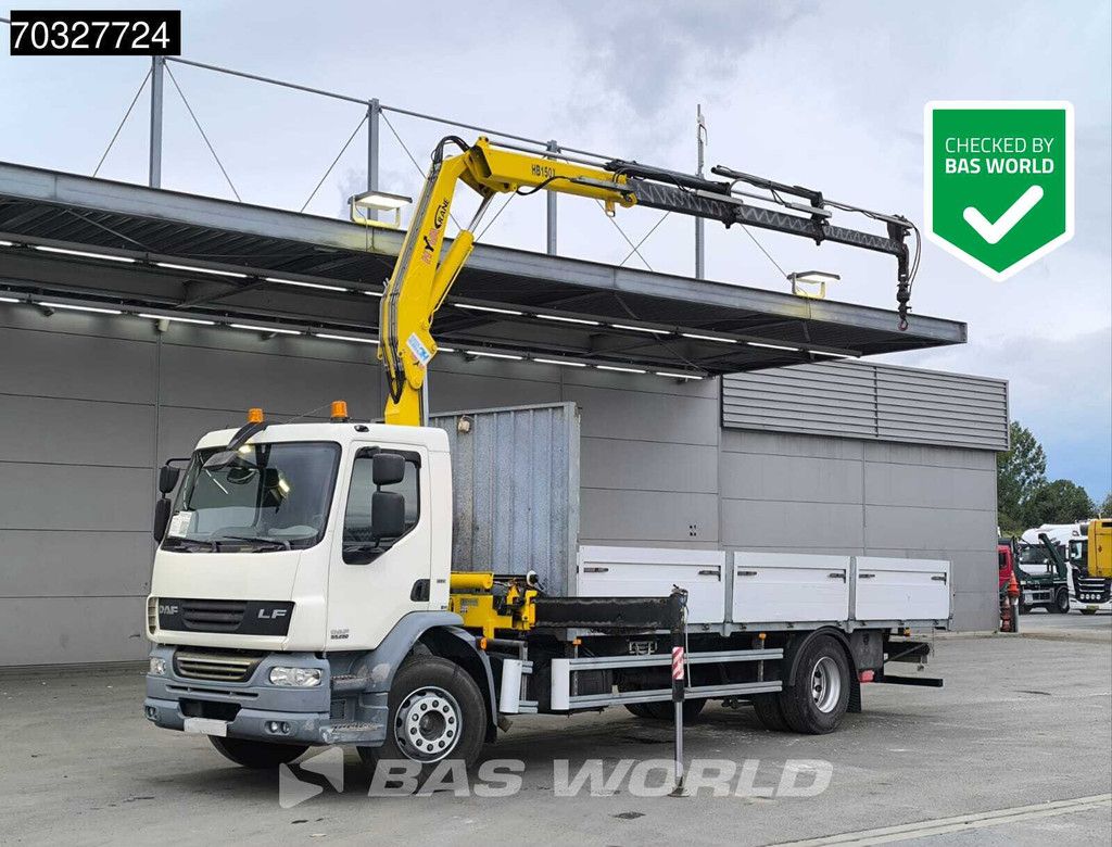 DAF LF55.250 4X2 Hyva HB 150XE3 Crane Kran Automatic Euro 5