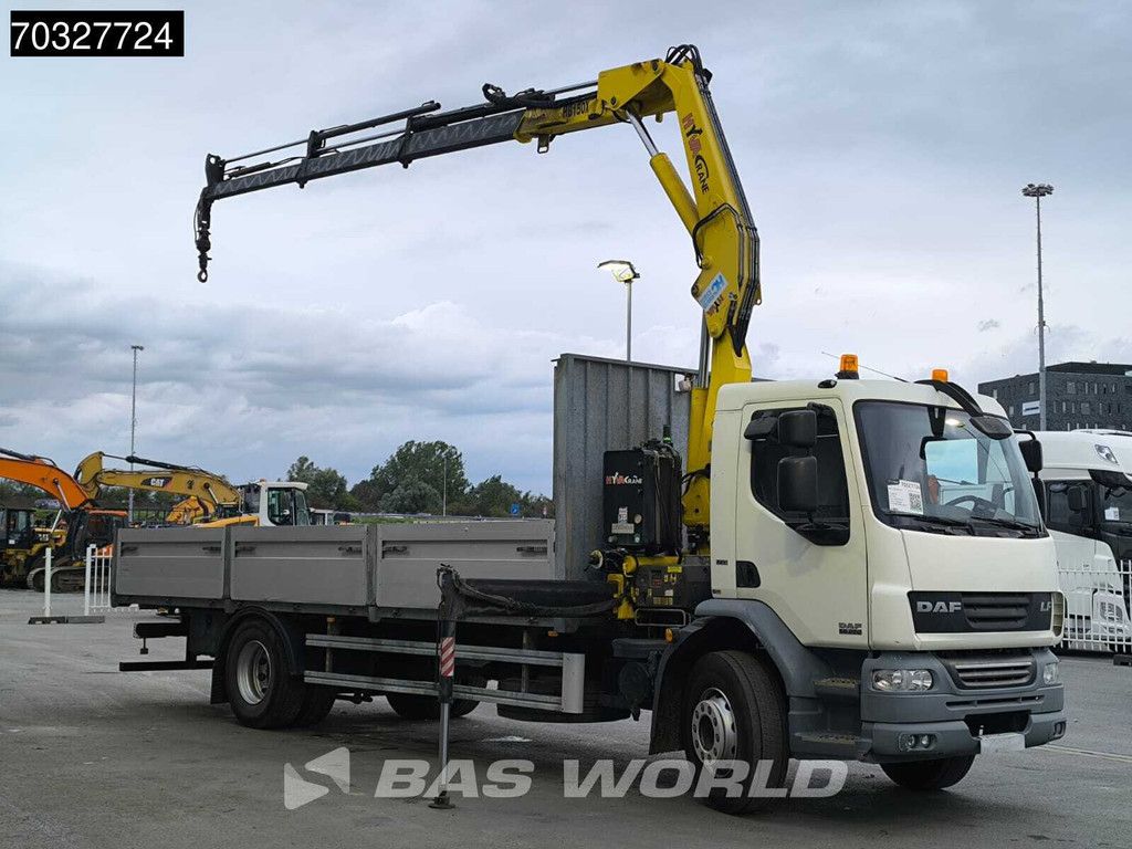 DAF LF55.250 4X2 Hyva HB 150XE3 Crane Kran Automatic Euro 5