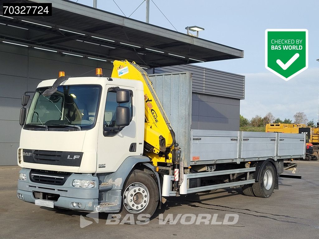 DAF LF55.250 4X2 Hyva HB 150XE3 Crane Kran Automatic Euro 5