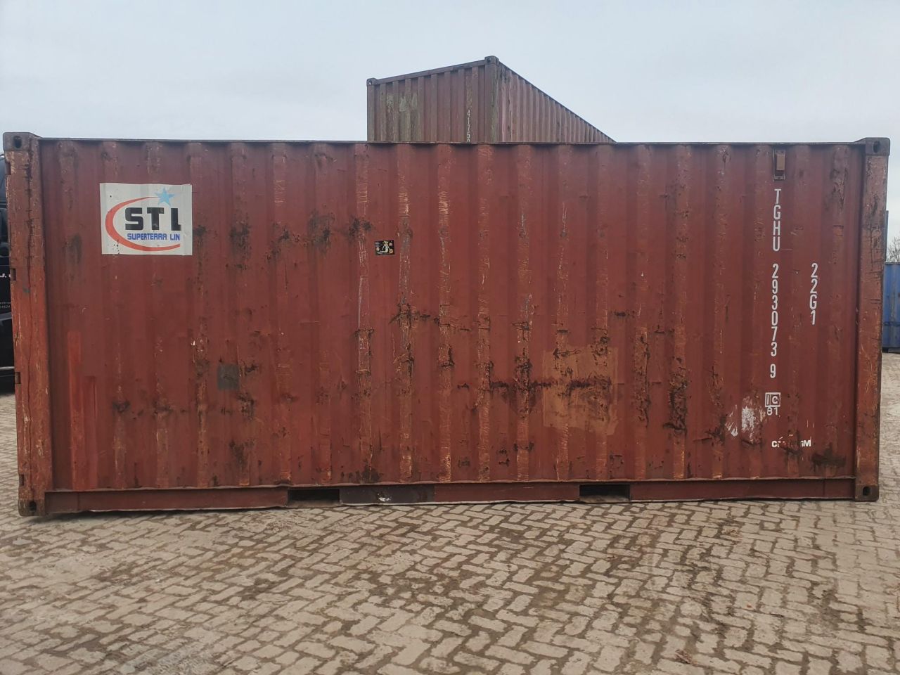 20ft opslagcontainer/ zeecontainer C-kwaliteit