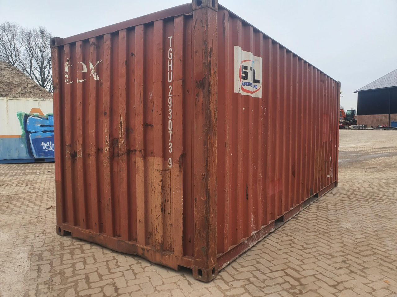 20ft opslagcontainer/ zeecontainer C-kwaliteit