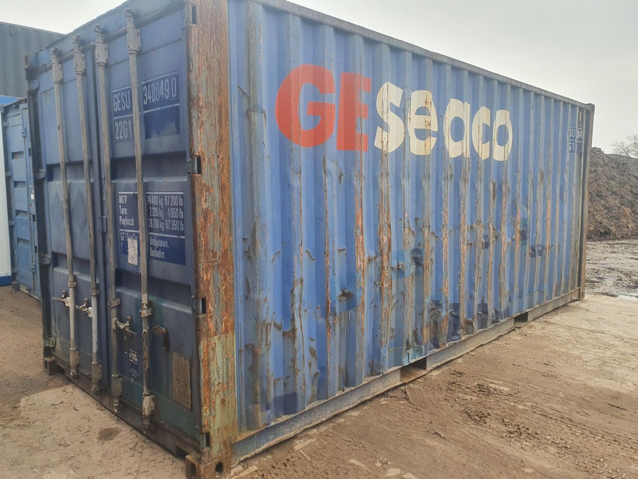 20ft opslagcontainer/ zeecontainer C-kwaliteit