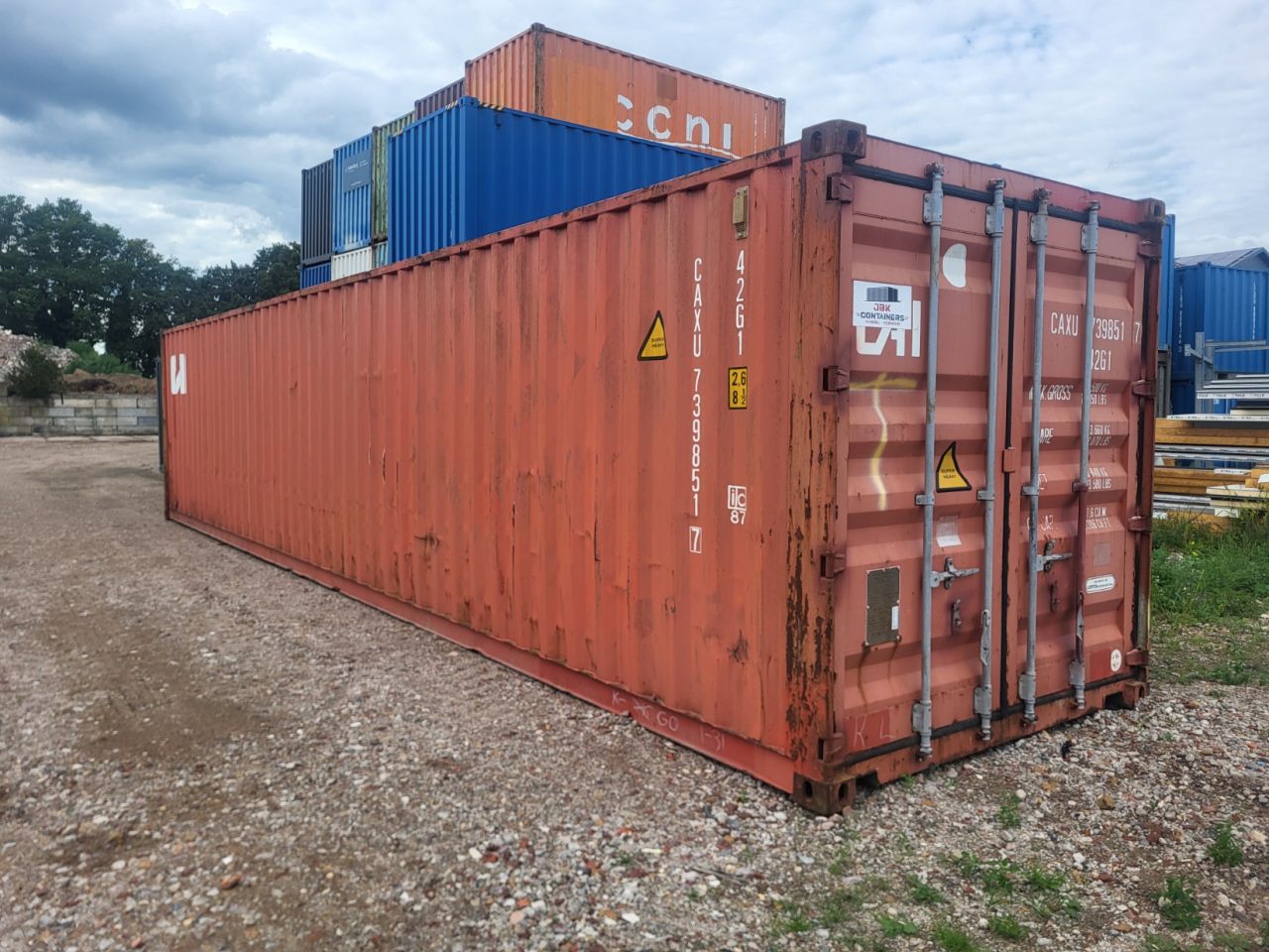 40ft / 12meter zeecontainer B-kwaliteit | opslag | CSC