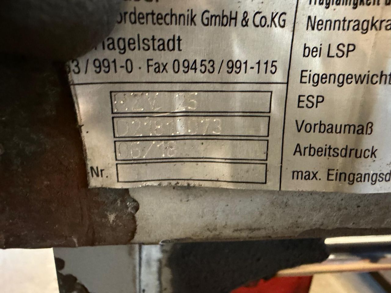 Durwen FEM2 2500kg vorkenversteller
