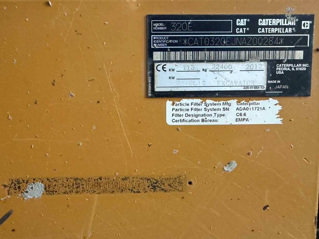 CAT 320E L