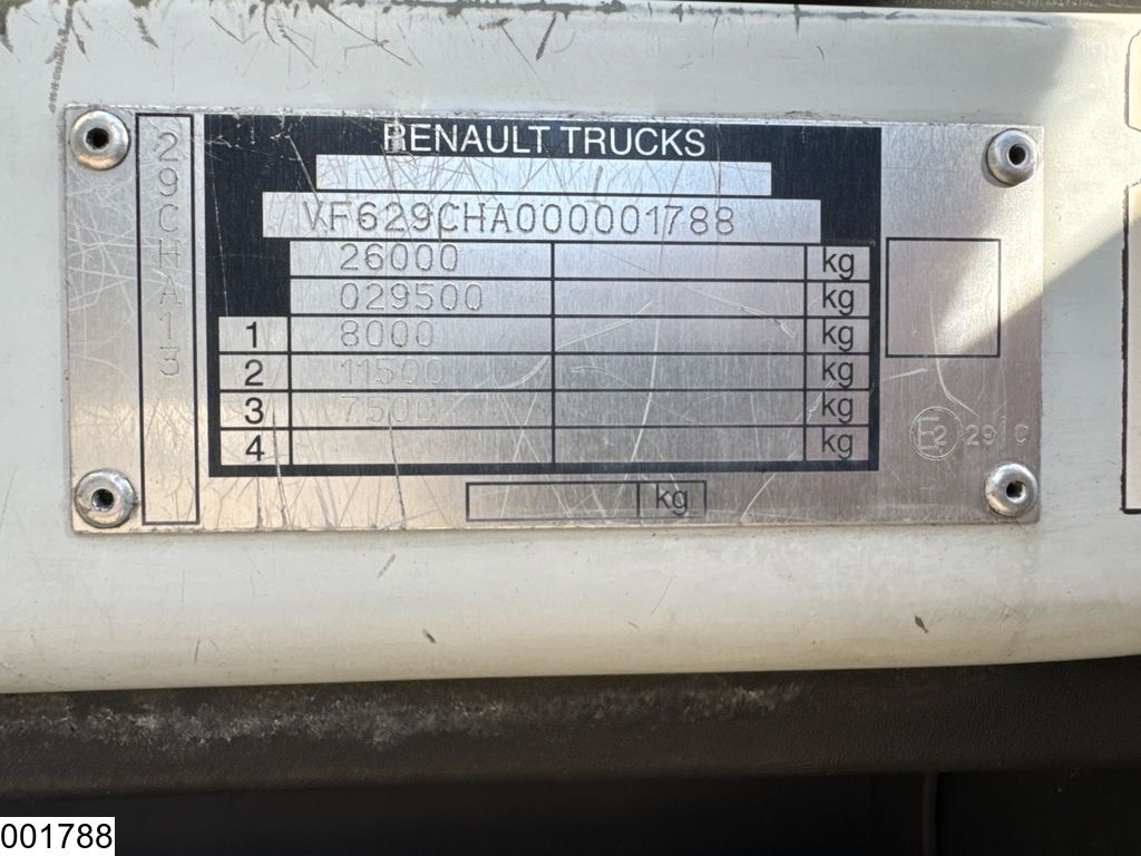 Renault Premium 310 Dxi 6x2, EURO 5, Retarder, ADR, Magyar 21630 L, 6 Comp