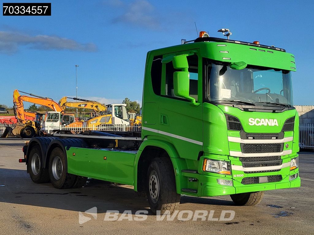 Scania G500 6X4 20tons Containersystem Big-Axle Full Steel Retarder Automatic Euro 6