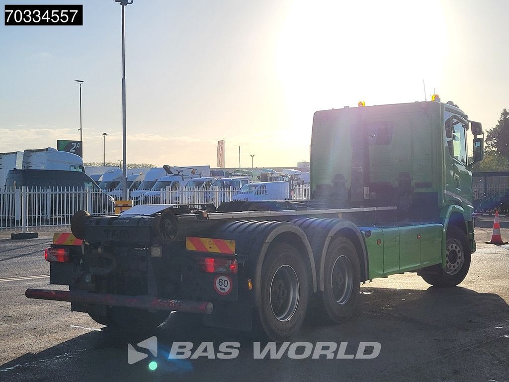 Scania G500 6X4 20tons Containersystem Big-Axle Full Steel Retarder Automatic Euro 6