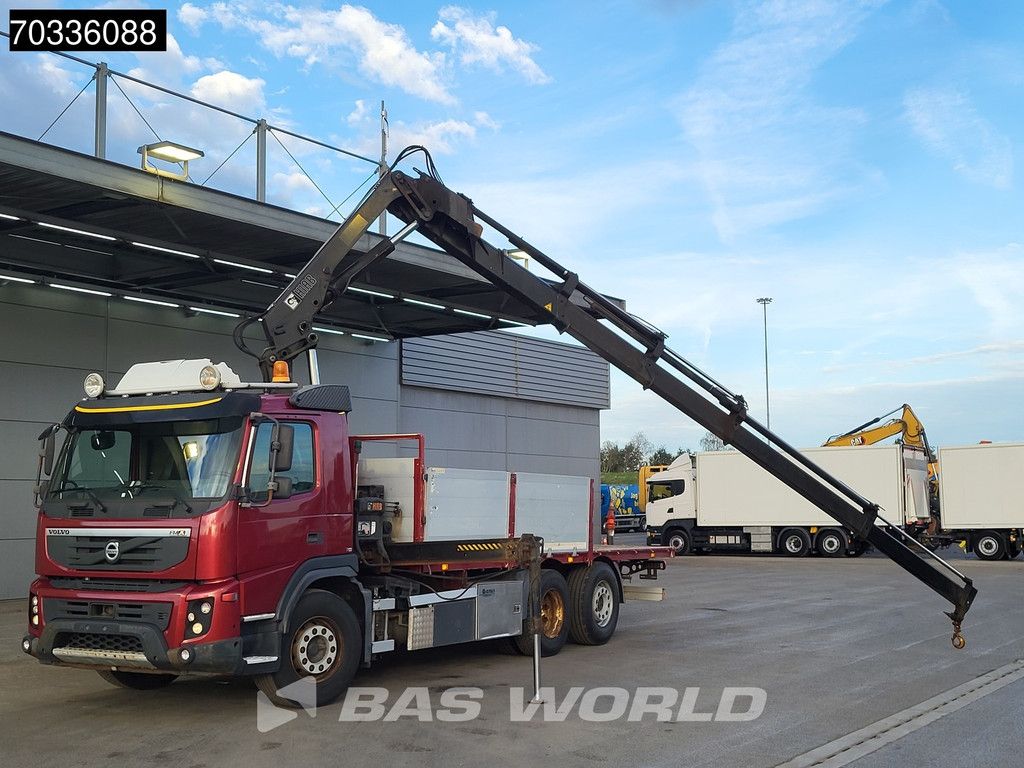 Volvo FMX 6X2 HIAB 144EHIDVO Crane Kran Lift-Axle Automatic Euro 5