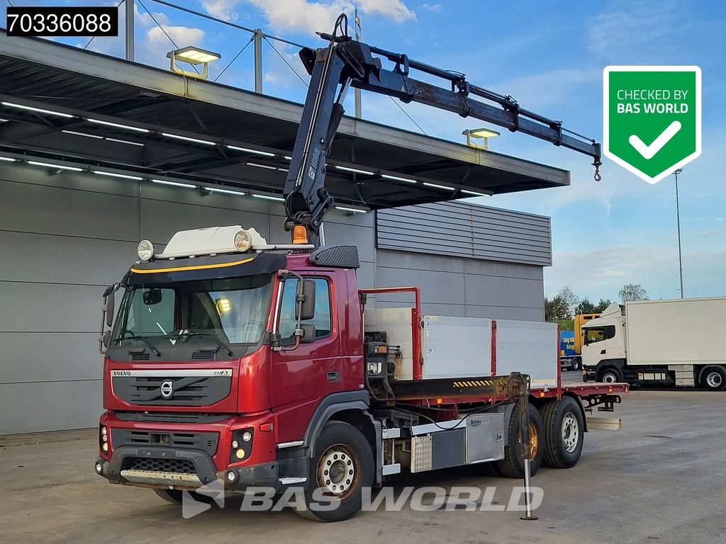 Volvo FMX 6X2 HIAB 144EHIDVO Crane Kran Lift-Axle Automatic Euro 5