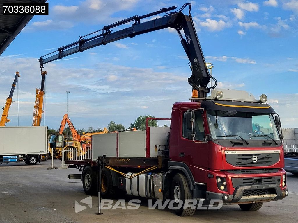 Volvo FMX 6X2 HIAB 144EHIDVO Crane Kran Lift-Axle Automatic Euro 5