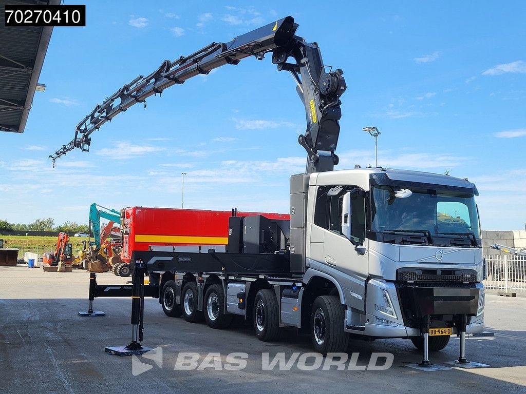 Volvo FM 500 10X4 NEW! Palfinger PK580 TEC + PJ090C JIB 2.5t Winch Kran Crane Euro 6